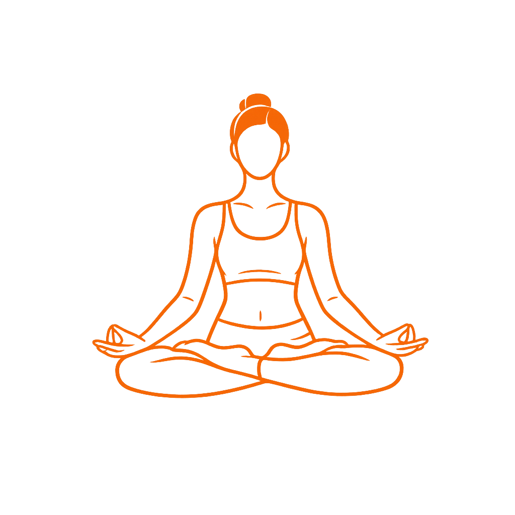 padmasan meditation illustration pose
